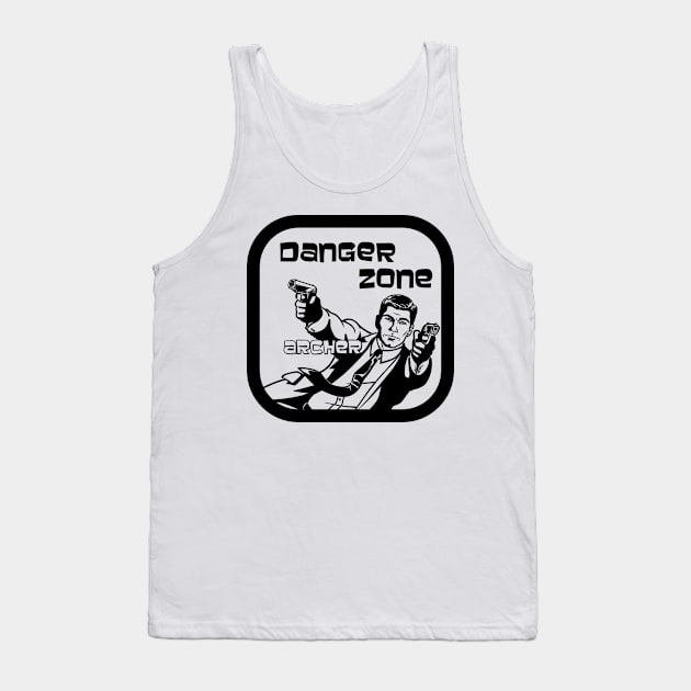 Danger Zone!! Tank Top by Thisepisodeisabout